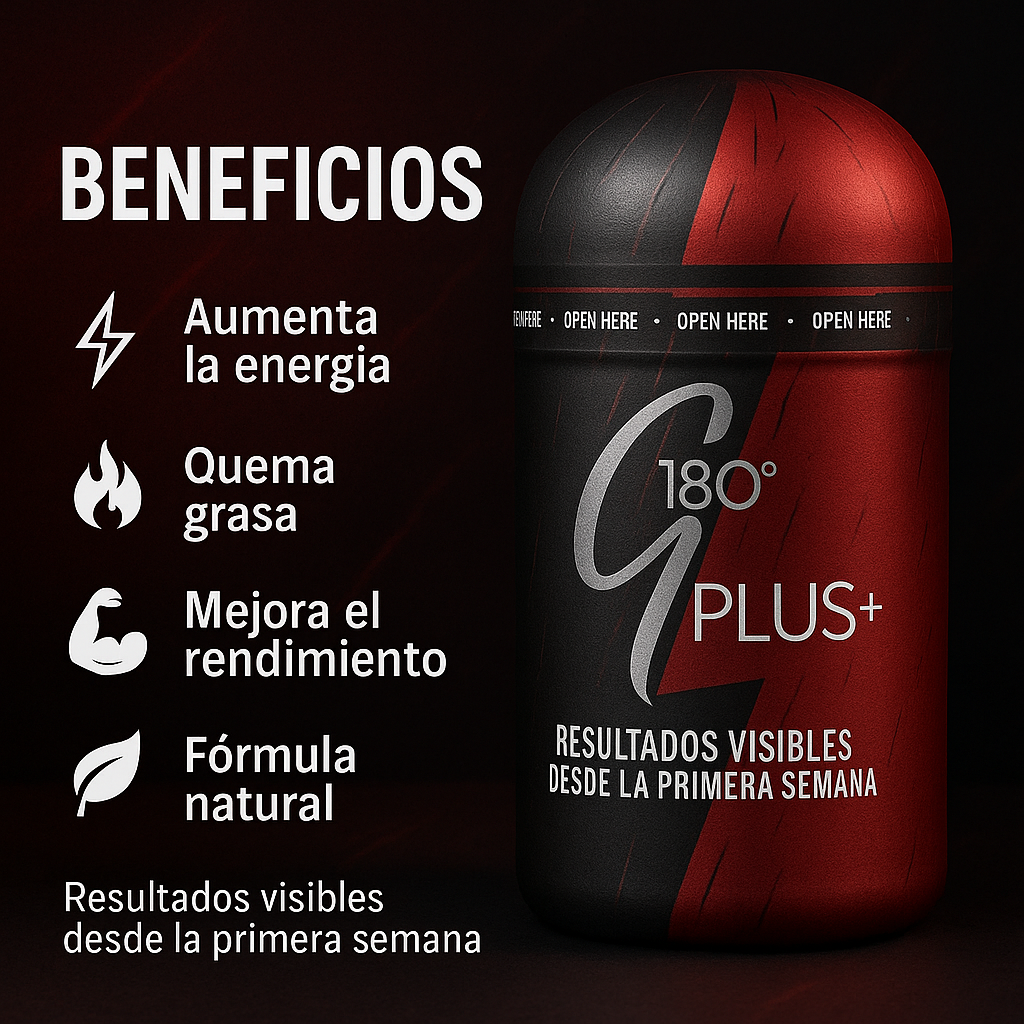 G180 Plus+ 🌟 Tu Aliado para un Cambio Total