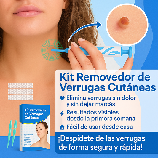 🌟 Kit Removedor de Verrugas