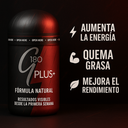G180 Plus+ 🌟 Tu Aliado para un Cambio Total